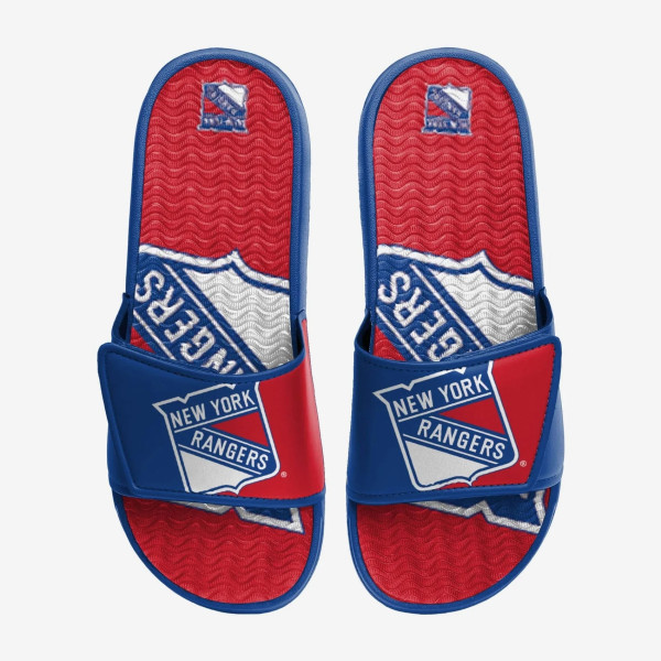 New York Rangers Big Logo NHL Gel Slides