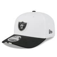 Las Vegas Raiders 2025 NFL Training Camp New Era  9SEVENTY Stretch-Snap Cap OTC White