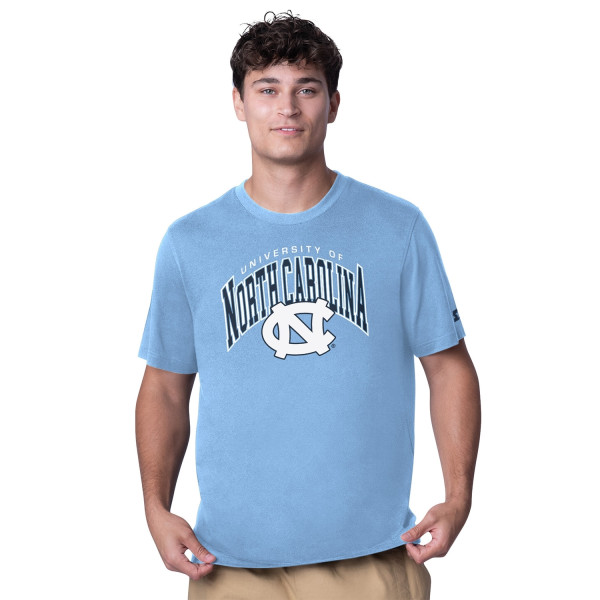 North Carolina Tar Heels Starter Team Arch NCAA T-Shirt Blue
