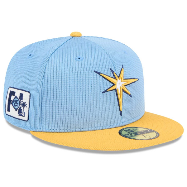 Tampa Bay Rays 2025 MLB Spring Training 59FIFTY Fitted Cap Blue