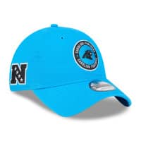 Carolina Panthers 2024 NFL Sideline New Era 9TWENTY Adjustable Cap Blue
