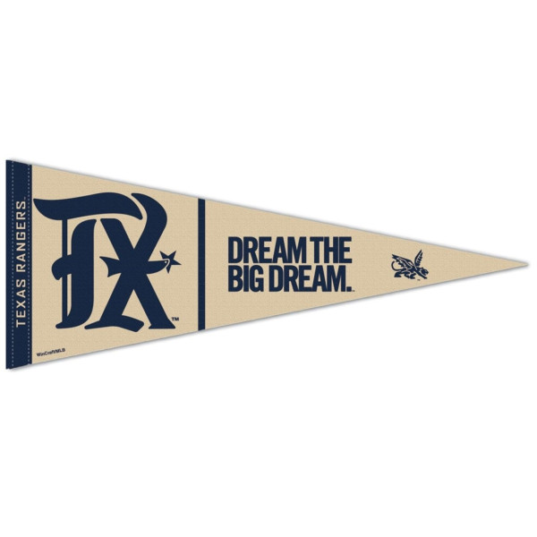 Texas Rangers City Connect Premium MLB Pennant