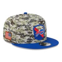 Buffalo Bills Camo 2023 NFL Salute to Service New Era 9FIFTY Snapback Cap