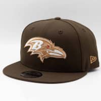 Baltimore Ravens Walnut New Era 9FIFTY Snapback NFL Cap Brown
