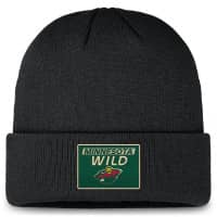 Minnesota Wild 2024/25 NHL Authentic Pro Beanie Knit Hat Black