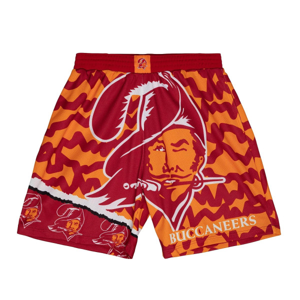 Tampa Bay Buccaneers Mitchell & Ness Jumbotron 2.0 NFL Shorts