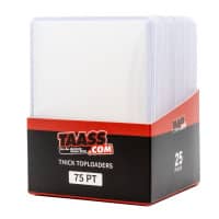 TAASS.com Toploaders 3 x 4" Thick - 75 pt (25/Pack)