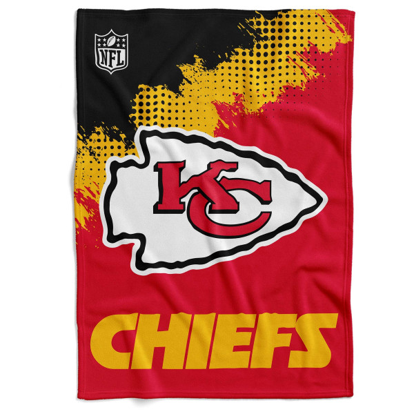 Kansas City Chiefs Corner Fleece NFL Decke