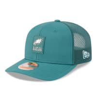 Philadelphia Eagles 2025 NFL On-Field Sideline 9SEVENTY Trucker Snapback Cap Green