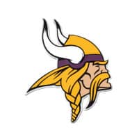Minnesota Vikings NFL 3D Foam Logo Wall Sign