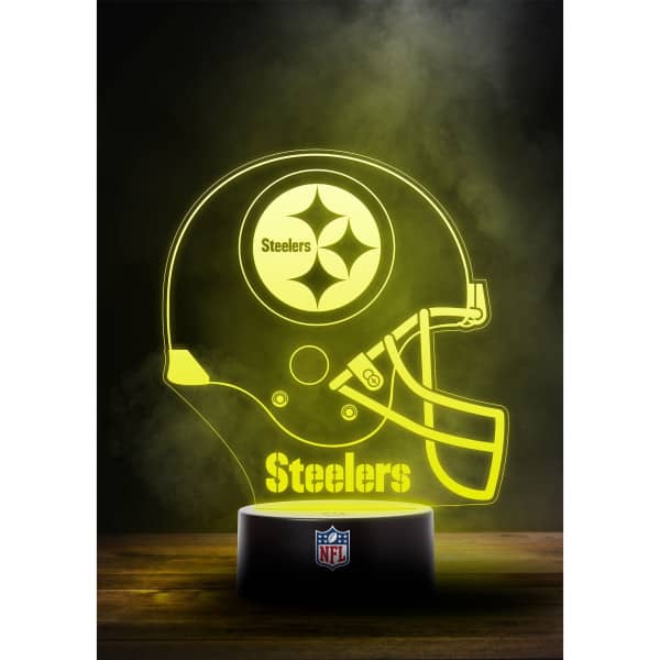 Pittsburgh Steelers NFL Helmet LED Sign