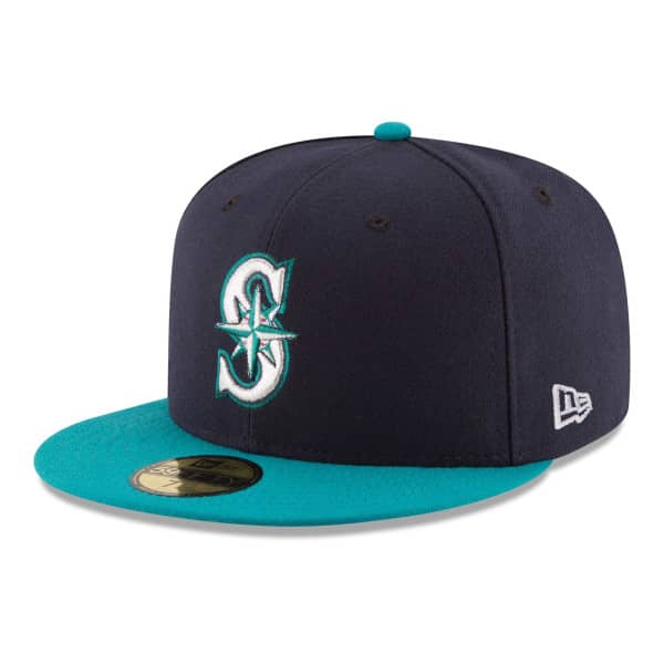 Seattle Mariners Authentic New Era 59FIFTY Fitted MLB Cap Alternate