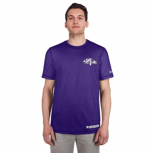 Baltimore Ravens 2024 NFL Training New Era Performance T-Shirt
