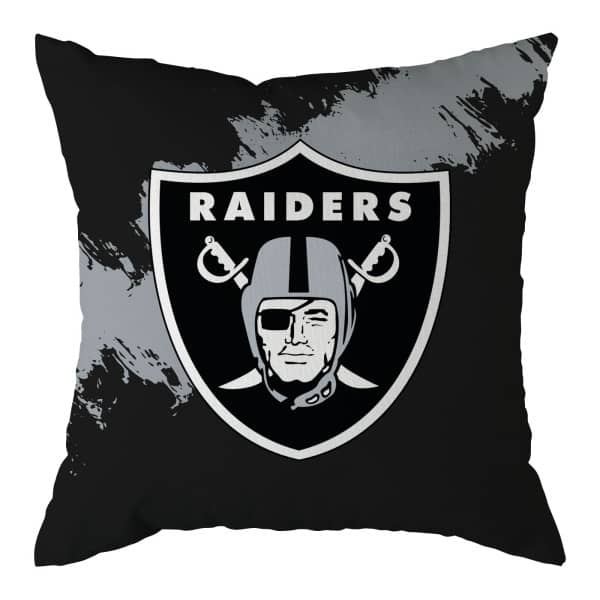Las Vegas Raiders Brush NFL Cushion