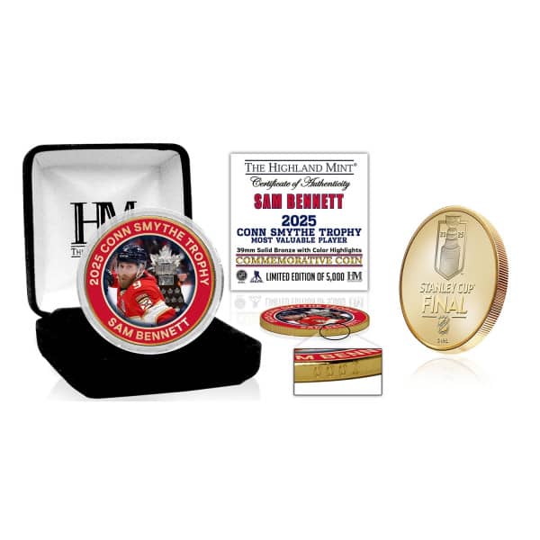 Sam Bennett 2025 Conn Smythe Trophy MVP Bronze Gedenkmünze