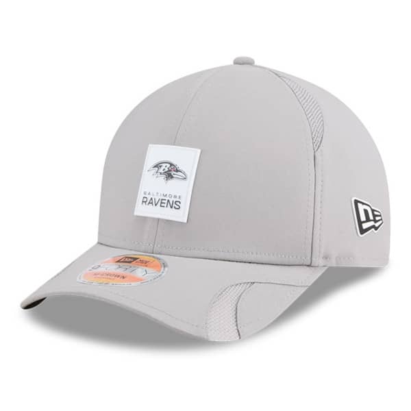 Baltimore Ravens 2025 NFL On-Field Sideline 9FORTY M-Crown Cap CW Grau