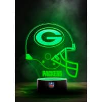 Green Bay Packers NFL Helmet LED Sign