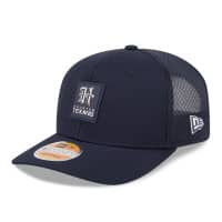 Houston Texans "H" 2025 NFL On-Field Sideline 9SEVENTY Trucker Snapback Cap Navy