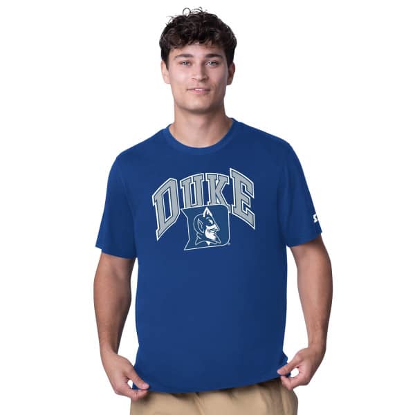 Duke Blue Devils Starter Team Arch NCAA T-Shirt Blue