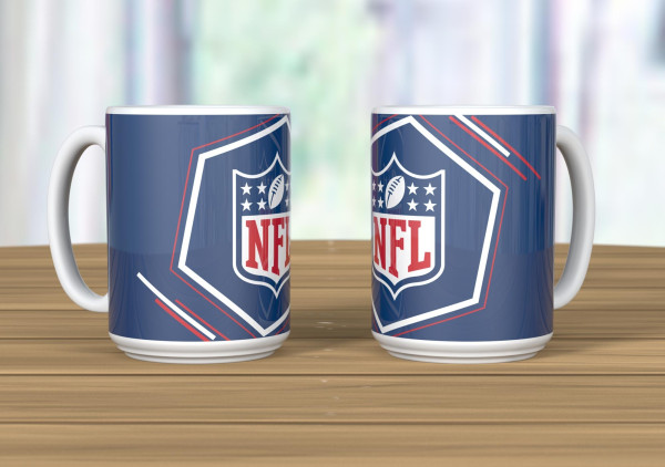 NFL Shield Hexagon Jumbo NFL Becher (440 ml)