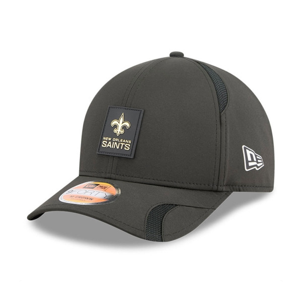 New Orleans Saints 2025 NFL On-Field Sideline 9FORTY M-Crown Cap Black