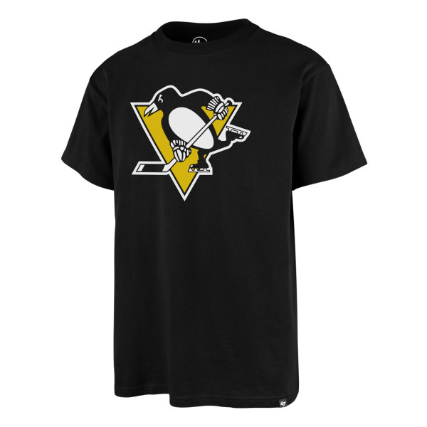 Pittsburgh Penguins Team Logo '47 Echo NHL T-Shirt Black