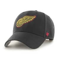 Detroit Red Wings Metallic '47 MVP Snapback NHL Cap Black