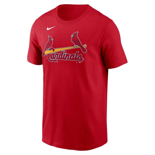 St. Louis Cardinals Fuse Wordmark Nike MLB T-Shirt Red