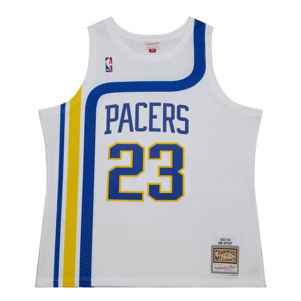 Ron Artest #23 Indiana Pacers 2003-04 Mitchell & Ness Swingman NBA Jersey White