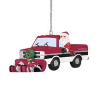 Arizona Cardinals NFL Snow Plow Truck Christmas Ornament