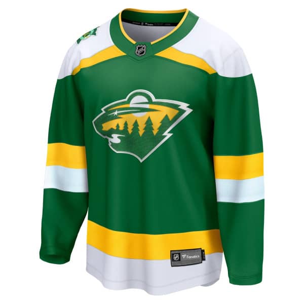 Minnesota Wild Breakaway NHL Jersey Alternate Green