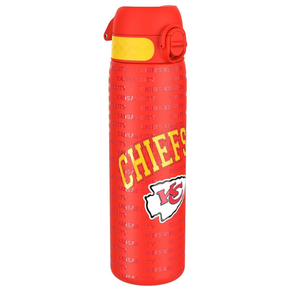 Kansas City Chiefs Stainless Steel OneTouch NFL Water Bottle (600 ml)