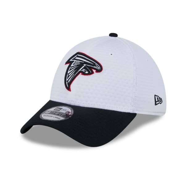 Atlanta Falcons 2024 NFL Training Camp New Era 39THIRTY Flex Cap White
