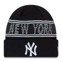 New York Yankees Black Colorway 2024 MLB Clubhouse New Era Beanie Knit