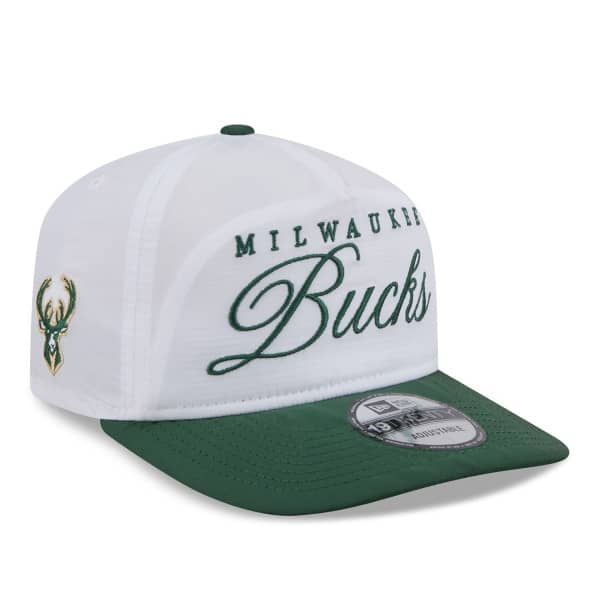 Milwaukee Bucks 2025 NBA Draft 19Twenty Adjustable Cap OTC White