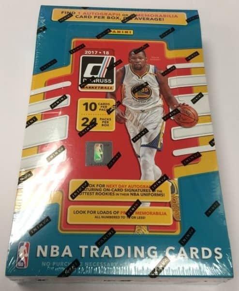 2017/18 Panini Donruss Basketball Hobby Box NBA