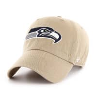 Seattle Seahawks '47 Clean Up Adjustable NHL Cap Khaki