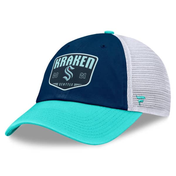 Seattle Kraken One-Timer NHL Trucker Cap