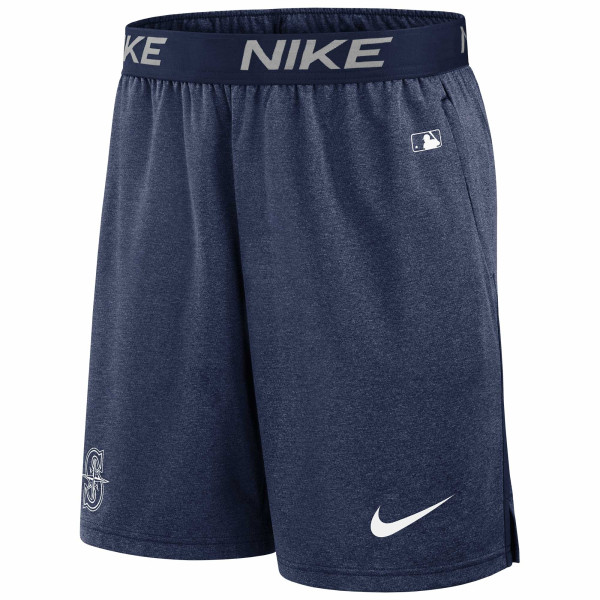 Seattle Mariners 2024 MLB Authentic Practice Nike Dri-FIT Shorts Navy