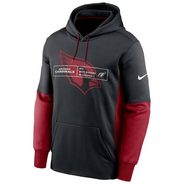 Arizona Cardinals Color Block Nike Therma NFL Hoodie