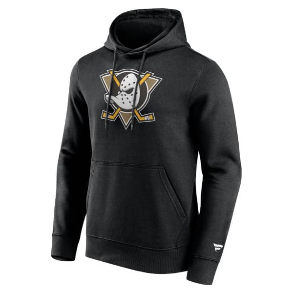 Anaheim Ducks Primary Logo NHL Hoodie Schwarz