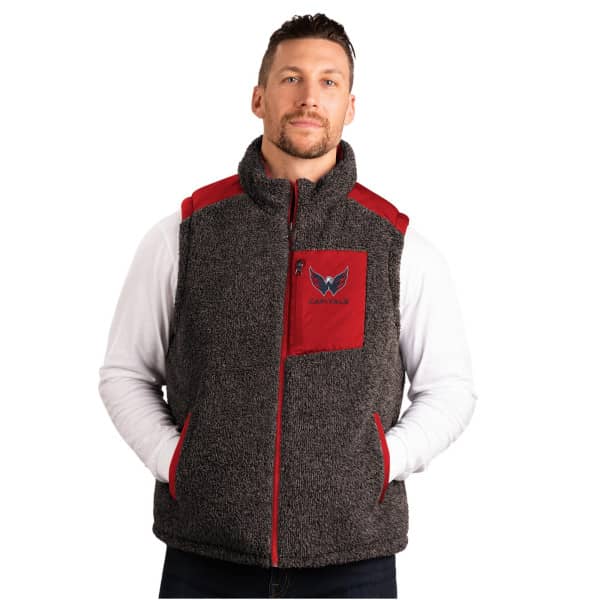 Washington Capitals G-III NHL Reversible Sherpa Winter Vest