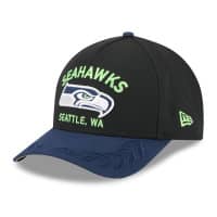 Seattle Seahawks 2025 NFL Draft 9FORTY M-Crown A-Frame Snapback Cap Black