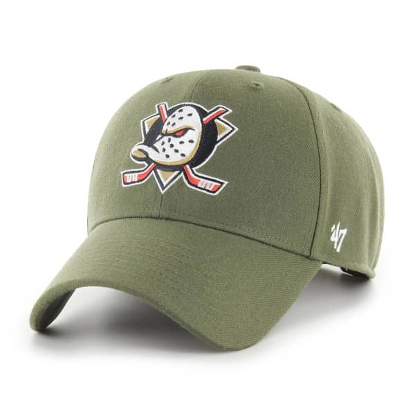 Anaheim Ducks '47 MVP Snapback NHL Cap Green