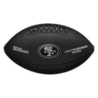 San Francisco 49ers Wilson Metallic Premiere Full Size NFL Football