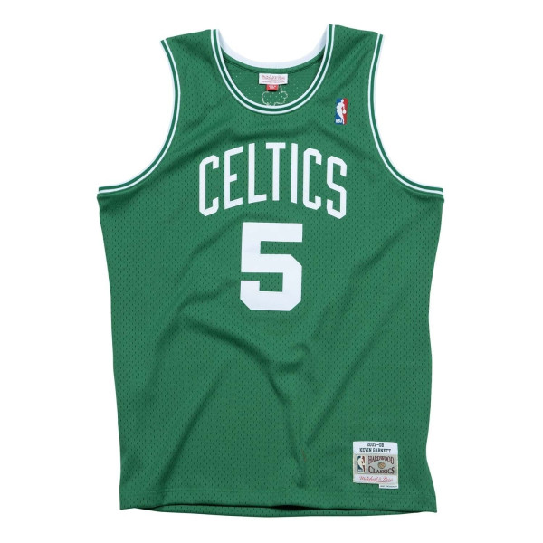 Kevin Garnett #5 Boston Celtics 2007-08 Swingman NBA Jersey Green