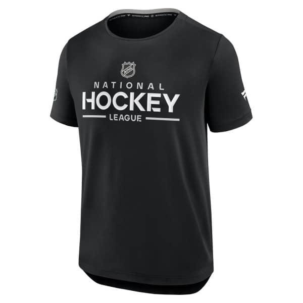 National Hockey League 2025/26 Authentic Pro Rink Tech NHL T-Shirt Black