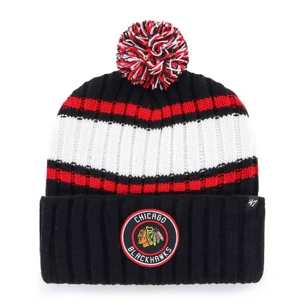 Chicago Blackhawks '47 Plateau NHL Wintermütze Schwarz
