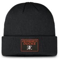 Anaheim Ducks 2024/25 NHL Authentic Pro Beanie Knit Hat Black