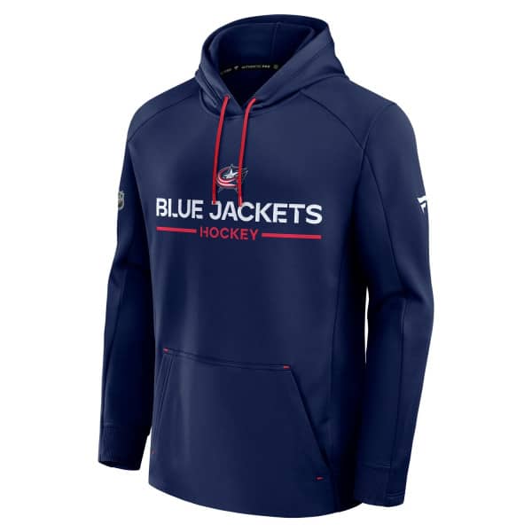 Columbus Blue Jackets 2025/26 Authentic Pro Rink Tech NHL Hoodie Navy